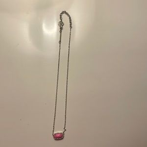 kendra scott hot pink necklace pendant necklace